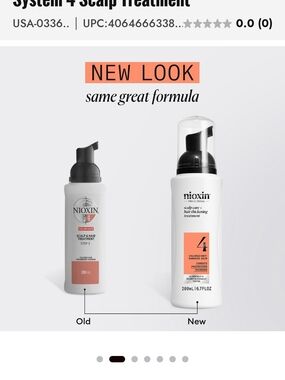 Scalp & Hair Thickening Treatment - White/Peach